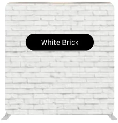 White Brick photo booth backdrop Virginia Beach